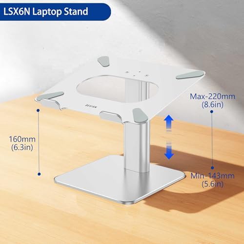 Silver adjustable notebook riser for 15.6 — photo 4