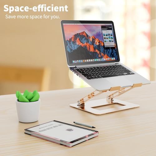 Gold Aluminum Handy Laptop Riser 17.3 — photo 4