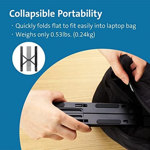 Collapsible Lightweight Aluminum Laptop Riser — photo 4