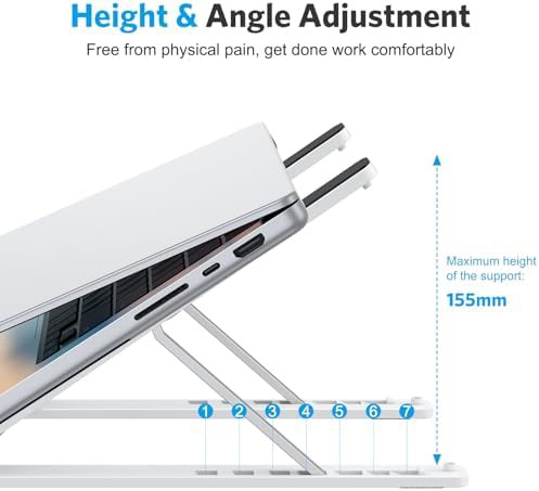 Portable ABS adjustable computer stand — photo 3
