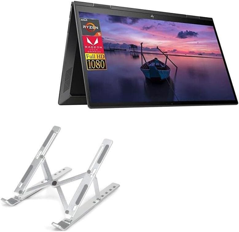 Portable metal riser for HP Envy X360
