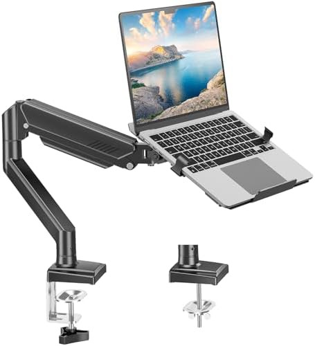 Aluminum riser desk arm mount