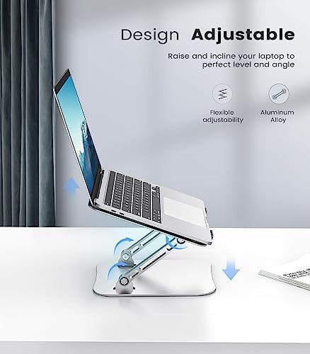 Orlian adjustable aluminum laptop stand for desk — photo 4