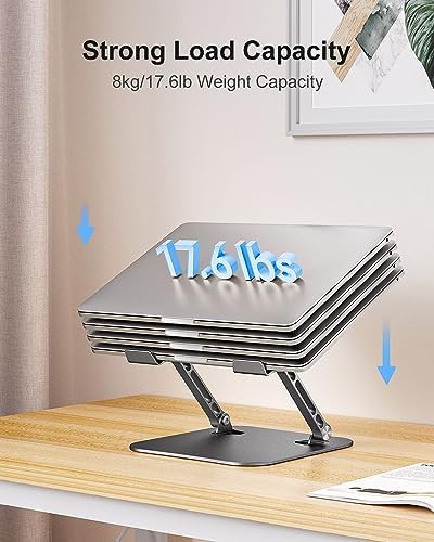 Aluminum Foldable Black Laptop Riser 16 — photo 5