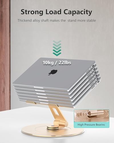 Ultra stable aluminum office riser with phone holder — photo 5