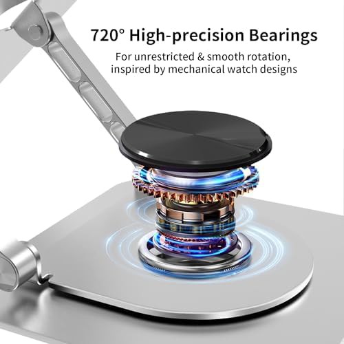 Rotating aviation grade aluminum laptop stand — photo 4