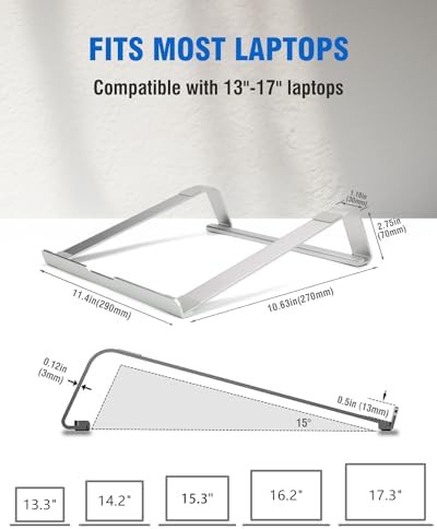 Enhanced stability aluminum riser for desk — photo 4