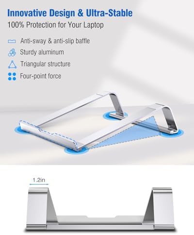 Enhanced stability aluminum riser for desk — photo 5