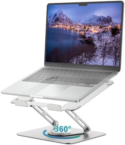 Rotating Multi Angle Metal Laptop Stand