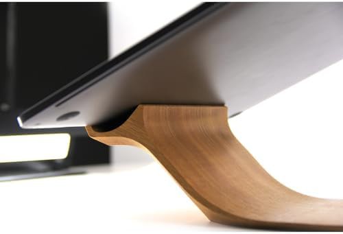 Ergonomic Wooden Laptop Height Riser — photo 3