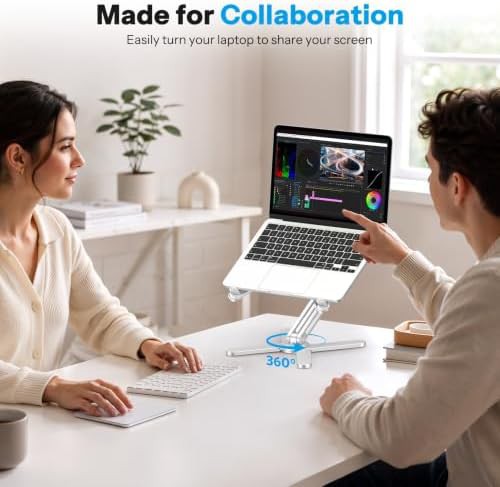 LA10 360 rotating laptop stand riser — photo 3