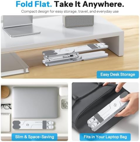 LA10 360 rotating laptop stand riser — photo 4