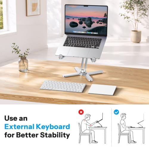 LA10 360 rotating laptop stand riser — photo 5