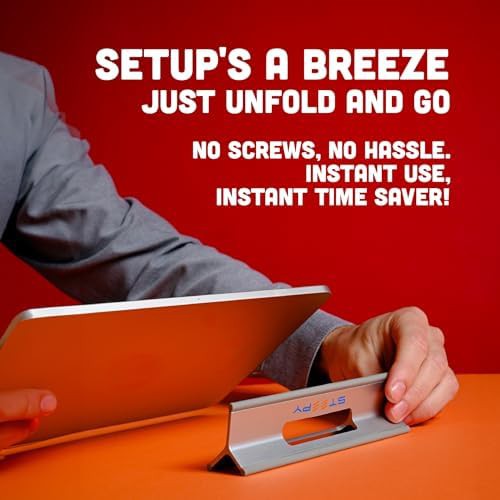 Ergonomic Foldable Cooling Stand for 17 in Laptops — photo 5