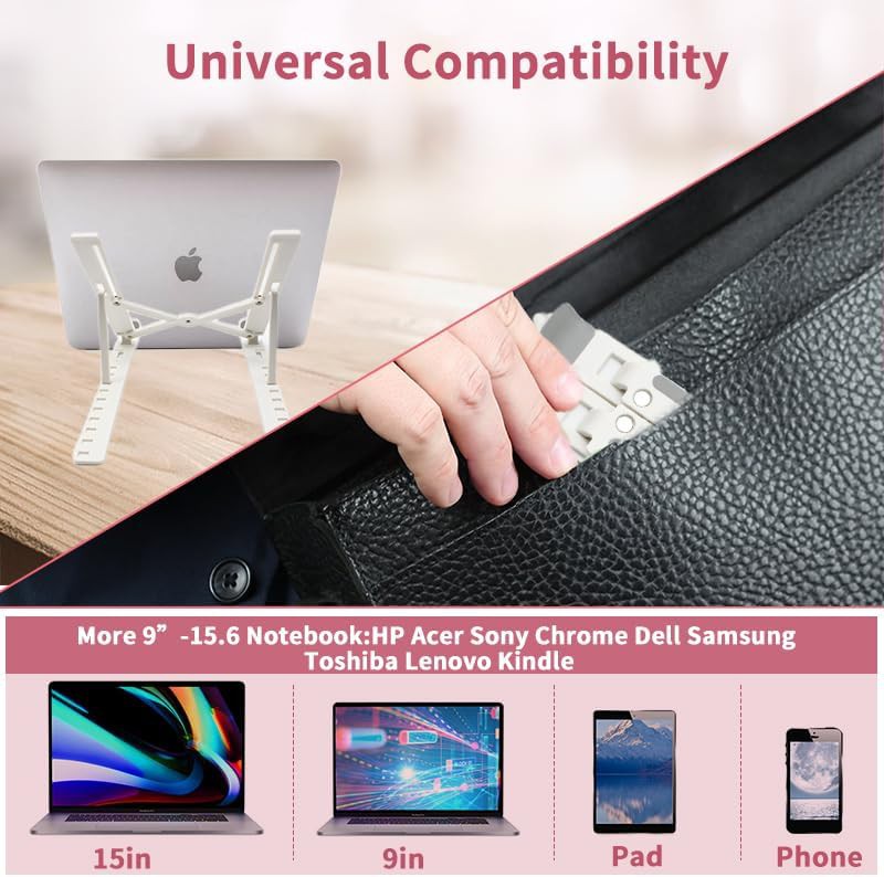 White Travel Riser with Phone Holder — photo 4