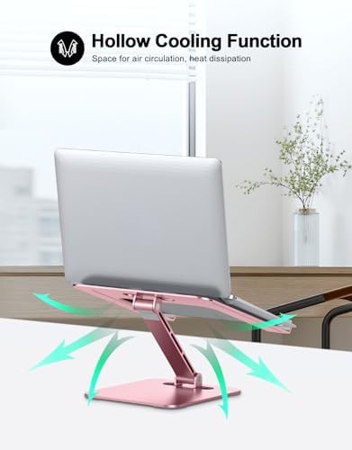 Foldable Aluminum Desktop Laptop Riser — photo 3