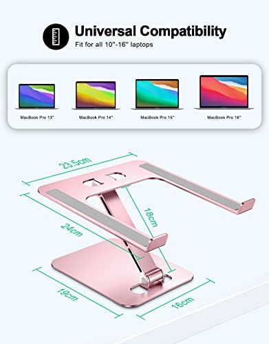 Foldable Aluminum Desktop Laptop Riser — photo 5