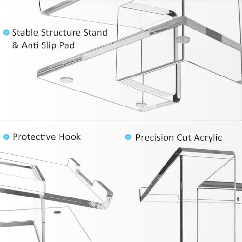 Clear acrylic laptop stand 15.6 — photo 5