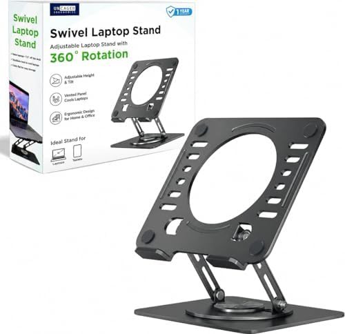 Portable Swivel Stand for Laptops and Tablets