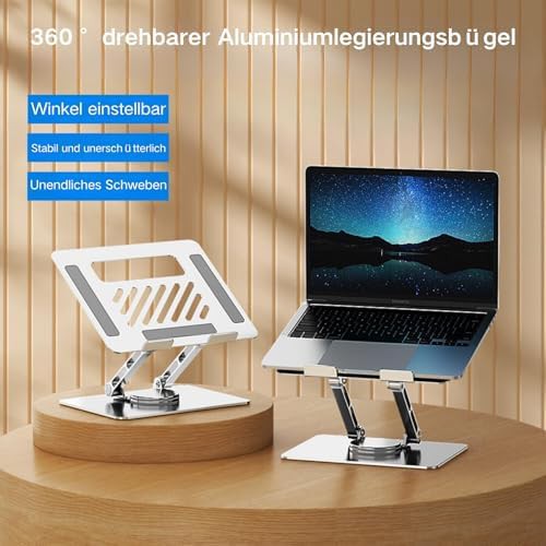 Silver Portable Rotating Stand for Men — photo 3