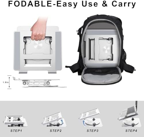 Rotating Aluminum Portable 17 in Stand — photo 4
