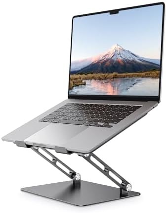 Adjustable Aluminum Riser for 17.3 in Laptops