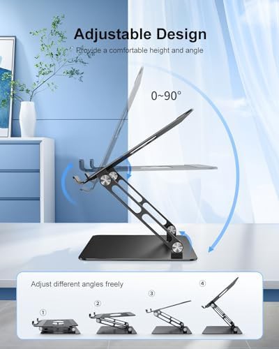 Adjustable Aluminum Riser for 17.3 in Laptops — photo 3