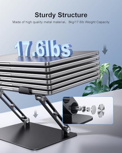 Adjustable Aluminum Riser for 17.3 in Laptops — photo 5