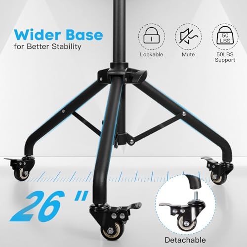 Rolling Projector Stand with Wheels — photo 3