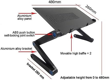 Folding Lap Desk with Cooling Fan — photo 3