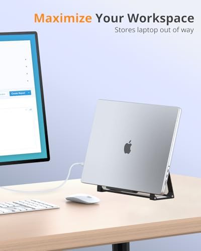 Vertical aluminum cooling laptop riser 17 in — photo 4