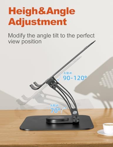Office black swivel stand — photo 4