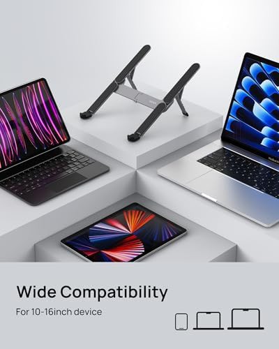 Ultra Compact Foldable Aluminum Laptop Stand — photo 4