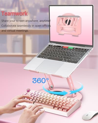 Pink Rotating Dual Shaft Stand — photo 3