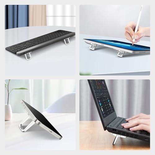 Silver Mini Keyboard Riser Feet for Laptops — photo 3
