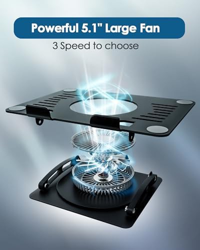 Swivel Aluminum Cooling Pad for Gaming — photo 5