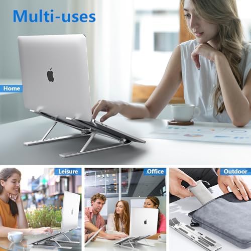 Silver Aluminum Foldable Riser 15.6 — photo 4