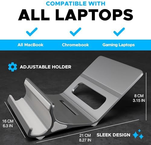 Floating design five device vertical stand grey — photo 3