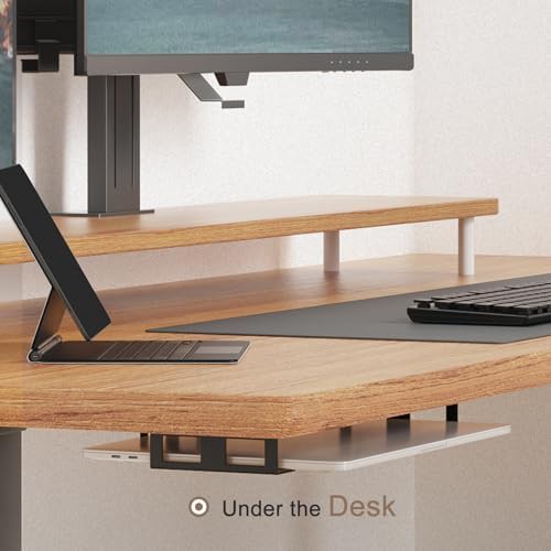 Under Desk Metal Mount Laptop Holder Tray — photo 5