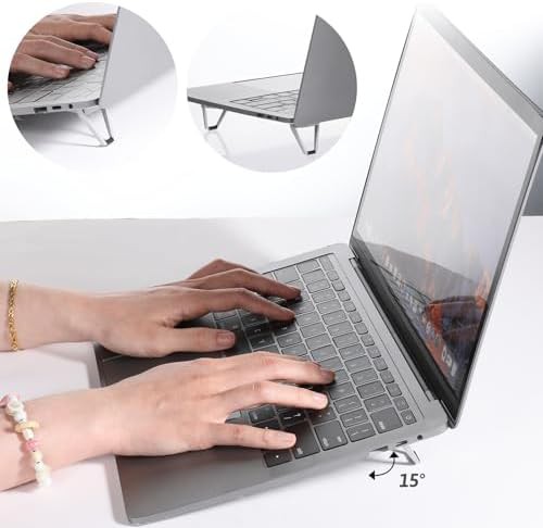 Mini Zinc Alloy Invisible Laptop Stand — photo 3