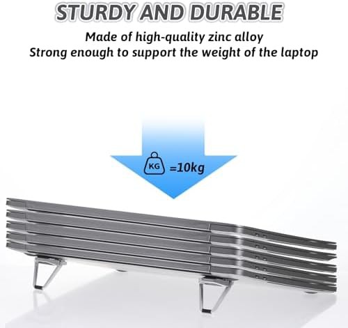 Mini Zinc Alloy Invisible Laptop Stand — photo 4