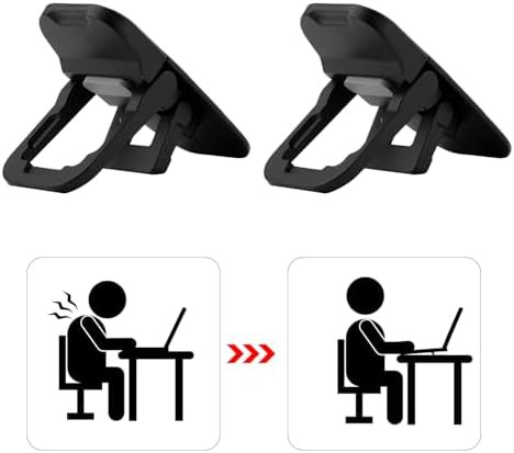 Black invisible mini keyboard riser feet — photo 5