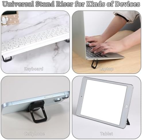 Mini adhesive zinc alloy keyboard riser — photo 4