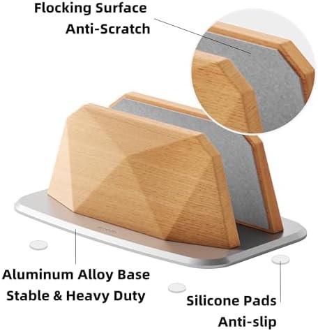 Beechwood Adjustable Vertical Laptop Holder — photo 4