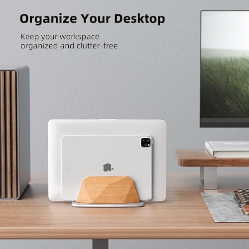 Beechwood Adjustable Vertical Laptop Holder — photo 5