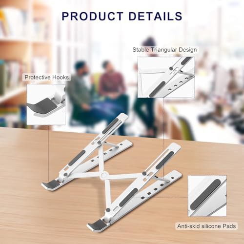 Silver Foldable Ventilated ABS Riser — photo 3
