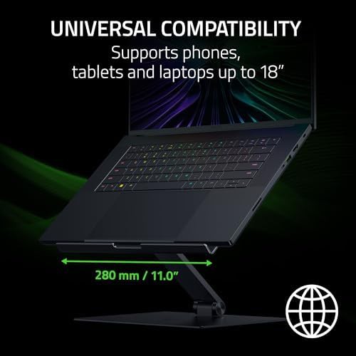 Black Gaming Laptop and Tablet Stand — photo 4
