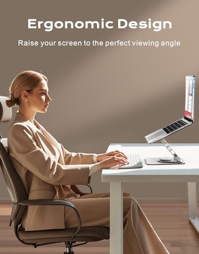 Rotatable Adjustable Height Laptop Stand — photo 3