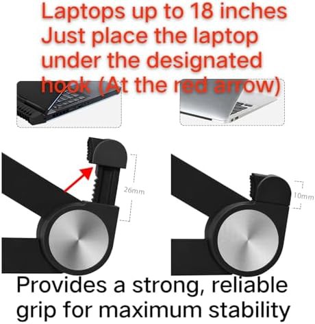 Folding gaming laptop stand for Dell Alienware — photo 4