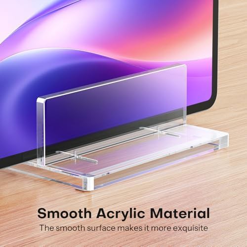 Acrylic Single Vertical Gaming Laptop Holder — photo 5